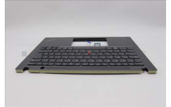 Lenovo 5M11H52437 C-Cover with keyboard, Portuguese, Grey, Backlight, UK