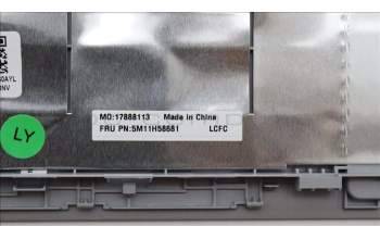 Lenovo 5M11H58681 MECH_ASM KBCCV LA SPA BKLT(PMX)FPRUKSR