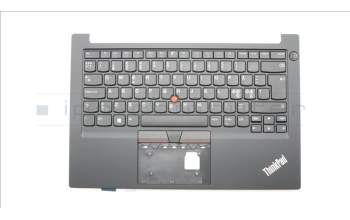 Lenovo 5M11H58758 C-Cover with keyboard,Nordic,Black