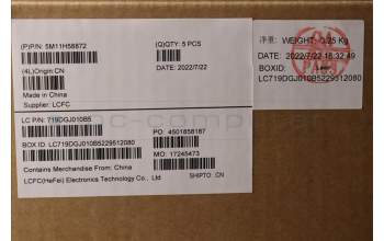 Lenovo 5M11H58872 MECH_ASM KBD CCvr UK(PMX)FPR UK BK