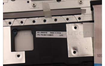 Lenovo 5M11H58873 MECH_ASM KBD CCvr UK(TRI)FPR UK BK