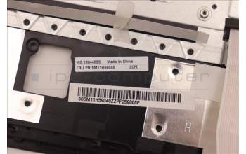 Lenovo 5M11H59040 MECH_ASM KBD CCvr GER BKL(PMX)FPR UK BK