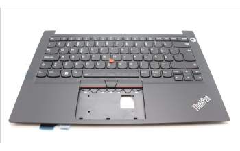 Lenovo 5M11H59059 MECH_ASM KBD CCvr POR BKL(TRI)FPR UK BK