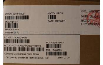 Lenovo 5M11H59061 MECH_ASM KBD CCvr RUS BKL(PMX)FPR US BK