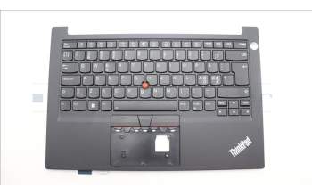 Lenovo 5M11H59074 MECH_ASM KBD CCvr NOR BKL(TRI)FPR UK BK