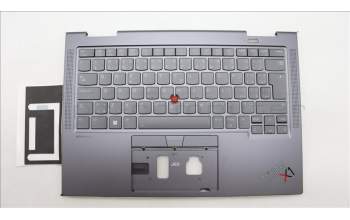 Lenovo 5M11H62233 MECH_ASM BL KB GY FPR CZE/SLK CHY
