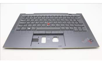 Lenovo 5M11H62233 MECH_ASM BL KB GY FPR CZE/SLK CHY