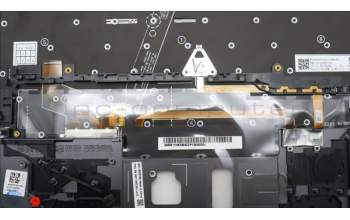 Lenovo 5M11H62303 MECH_ASM BL KB GY FPR LA SPA SRX