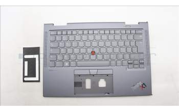 Lenovo 5M11H62410 MECH_ASM BL KB GY FPR WW FRA CHY