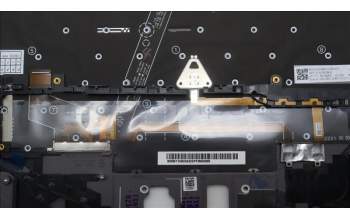 Lenovo 5M11H62424 C-Cover with keyboard,Greek,Grey,Backlight,Fingerprint,WWAN