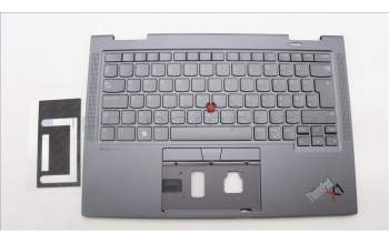 Lenovo 5M11H62432 MECH_ASM BL KB GY FPR WW HUN SRX