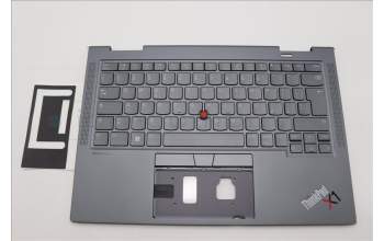 Lenovo 5M11H62444 MECH_ASM BL KB GY FPR WW ITA SRX