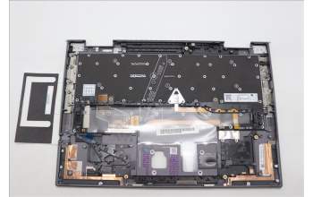 Lenovo 5M11H62444 MECH_ASM BL KB GY FPR WW ITA SRX