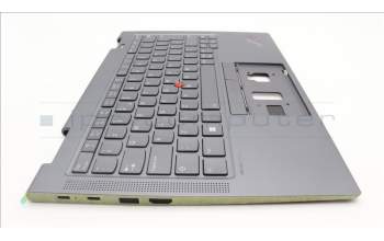 Lenovo 5M11H62514 MECH_ASM BL KB GY FPR WW UK SRX