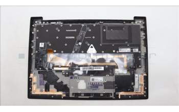 Lenovo 5M11H62772 C-Cover with keyboard,US English Euro,Black,Backlight,WWAN,Fingerprint