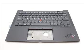 Lenovo 5M11H62772 C-Cover with keyboard,US English Euro,Black,Backlight,WWAN,Fingerprint