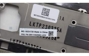 Lenovo 5M11H62836 MECH_ASM BL KB BK FPR WW RUS SRX