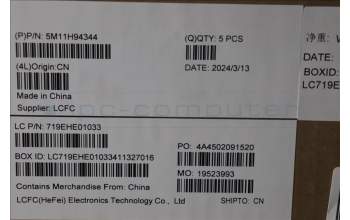 Lenovo 5M11H94344 MECH_ASM KB BK MG TUR PMX