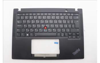 Lenovo 5M11H94366 C-Cover with keyboard, Bulgarian, Black, Backlight, UK