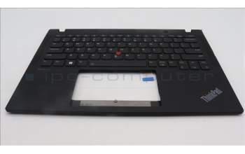 Lenovo 5M11H94379 C-Cover with keyboard, USA English, Black, Backlight, US