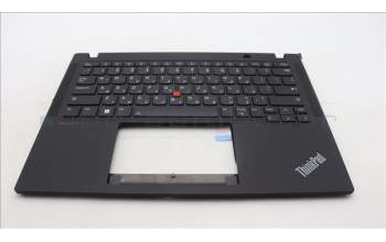 Lenovo 5M11H94400 C-Cover with keyboard, Hebrew, Black, Backlight, US