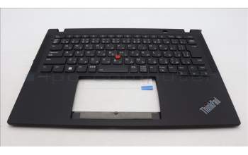 Lenovo 5M11H94414 C-Cover with keyboard, Japanese, Black, Backlight, JP