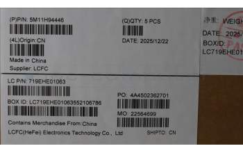 Lenovo 5M11H94446 BL KB BK MG SWE/FIN PMX