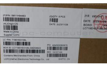 Lenovo 5M11H94463 MECH_ASM BL KB BK MG UK LTN