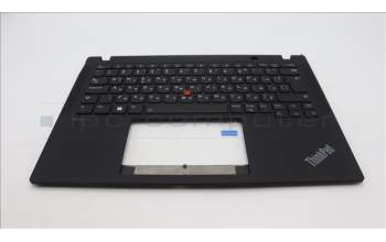 Lenovo 5M11H94481 C-Cover with keyboard, Bulgarian, Black, Backlight, WWAN, UK