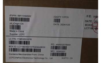 Lenovo 5M11H94502 MECH_ASM BL KB BK MG WW FRA LTN