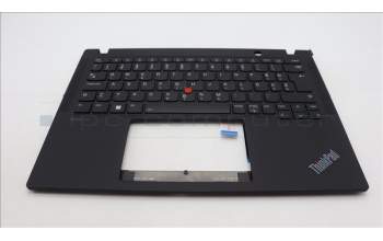 Lenovo 5M11H94553 C-Cover with keyboard, Slovenian, Black, Backlight, WWAN, UK