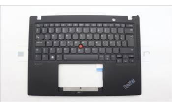 Lenovo 5M11H94558 C-Cover with keyboard,Swedish/Finnish,Black,Backlight,WWAN