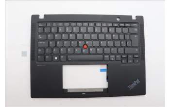 Lenovo 5M11H94577 C-Cover with keyboard, UK English, Black, Backlight, WWAN, UK