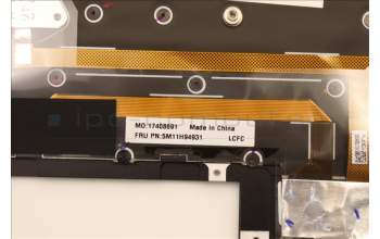 Lenovo 5M11H94931 MECH_ASM GP KBDBZL,EURO ENG,WL,BK/GY,CHY