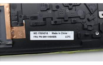 Lenovo 5M11H94935 MECH_ASM GP KBDBZL,GRE,WL,BK/GY,CHY
