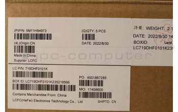 Lenovo 5M11H94973 MECH_ASM GP KBDBZL,HUN,WW,BK/GY,CHY