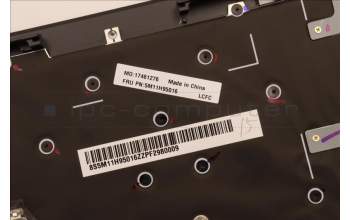 Lenovo 5M11H95016 MECH_ASM GP KBDBZL,NOR,WL,BK/BZ,CHY