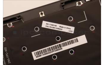 Lenovo 5M11H95033 C-Abdeckung mit Tastatur, Bulgarisch, schwarz, Hintergrundbeleuchtung, Mobiles Breitband, GB