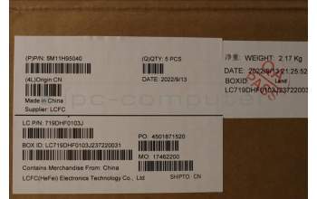 Lenovo 5M11H95040 MECH_ASM GP KBDBZL,FRA,WW,BK/BZ,CHY