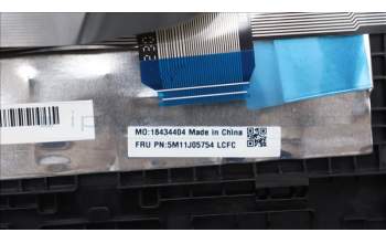 Lenovo 5M11J05754 MECH_ASM FRU KBD CCV TC BL (LTN) US BK