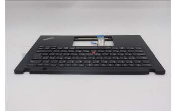 Lenovo 5M11J05860 C-Cover with keyboard, Bulgarian, Black, Backlight, UK