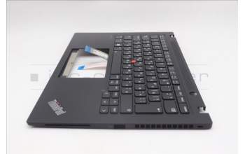 Lenovo 5M11J05860 C-Cover with keyboard, Bulgarian, Black, Backlight, UK