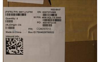 Lenovo 5M11J12750 C-Abdeckung mit Tastatur, Schwedisch/Finnisch, Schwarz, WLAN