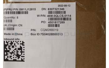 Lenovo 5M11J12815 MECH_ASM GRP_KBD_BZL_ITA_WW_BK_LTN