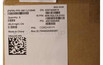 Lenovo 5M11J12846 MECH_ASM GRP_KBD_BZL_GER_WW_BK_PMX