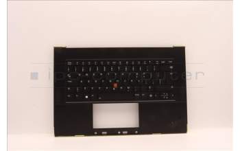 Lenovo 5M11J13354 MECH_ASM KBD BZL,WL,FPR,BK,CHY,058 FRA