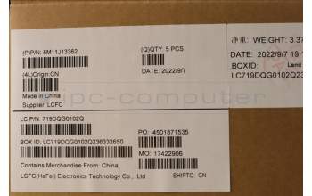 Lenovo 5M11J13362 MECH_ASM KBD BZL,WL,FPR,BK,CHY,FRA