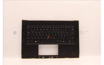 Lenovo 5M11J13368 MECH_ASM KBD BZL,WL,FPR,BK,CHY,ITA