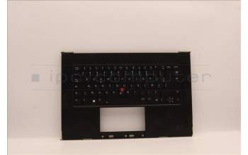 Lenovo 5M11J13398 MECH_ASM KBD BZL,WW,FPR,BK,CHY,FRA
