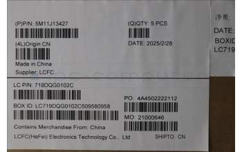 Lenovo 5M11J13427 MECH_ASM KBD BZL,WL,FPR,BK,SRX,LA SPA